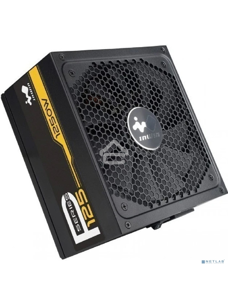 Блок питания Inwin / Powerman P125 IW-PS-P1250W, 1250Вт, 80 PLUS Gold, 135мм, модульный, черный