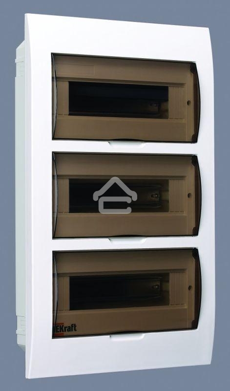 Корпус пластиковый встраиваемый 36мод. ЩРВ-П-36 50х36х10 IP41 SchE 31007DEK