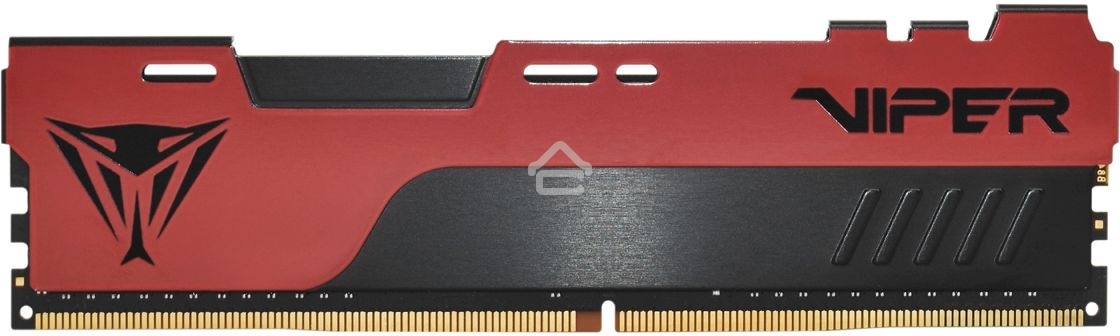 Оперативная память Patriot Viper Elite II, DDR4, 4GB (1x4 GB), 2666 MHz, CL16, DIMM, радиатор, красный