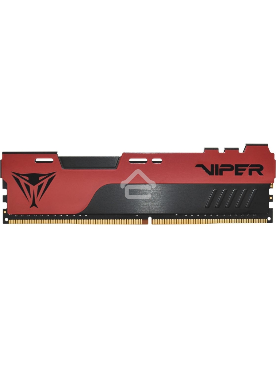 Оперативная память Patriot Viper Elite II, DDR4, 4GB (1x4 GB), 2666 MHz, CL16, DIMM, радиатор, красный