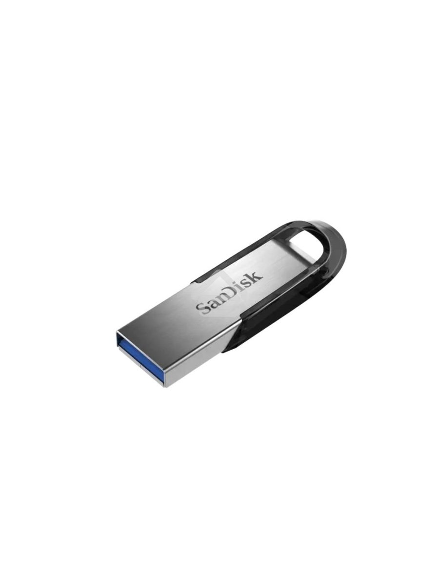 Флеш диск Sandisk 64Gb Cruzer Ultra Flair SDCZ73-064G-G46 USB3.0 серебристый/черный