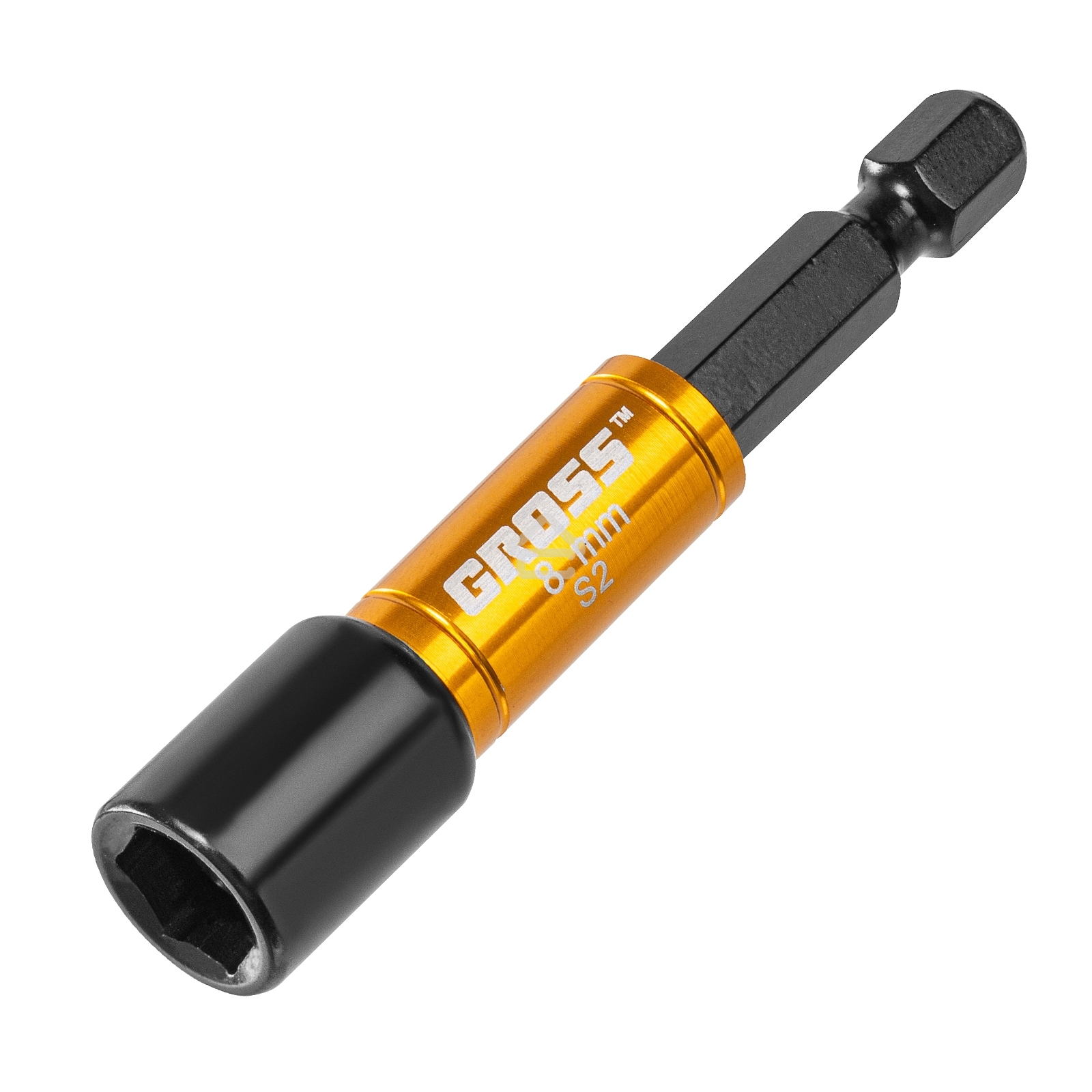 Бита с торцевой головкой Gross магнит, Nut-Driver, 8 мм, S2