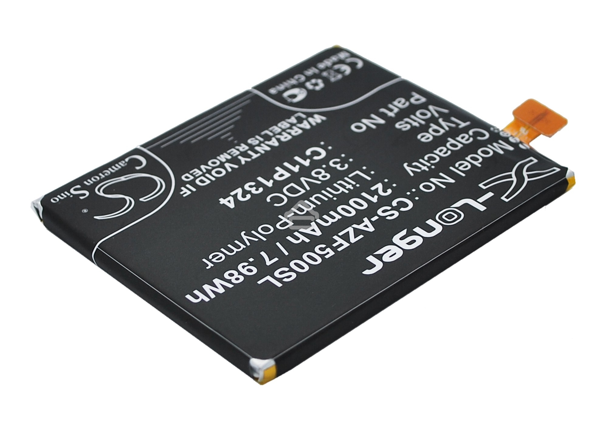 Аккумулятор CameronSino CS-AZF500SL C11P1324 для Asus ZenFone 5 A501CG 3.8V / 2100mAh / 7.98Wh