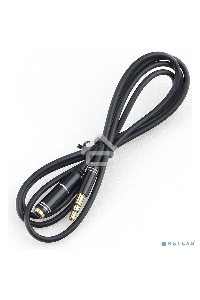 Кабель аудио удлинительный Cablexpert CCAB-02-35MF-3MB. 3.5 Jack (M)/3.5 Jack (F), черный, 3м, блистер