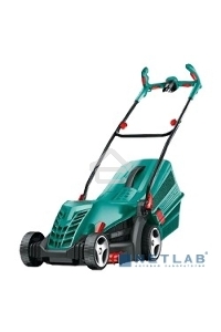 Газонокосилки Bosch ARM 34 06008A6101 Газонокосилка роторная { шир. 34см, Мотор Power drive, Момент 16Нм, 1300Вт, 40л, 11кг, 5 уровней кошения(20-70см); косит вдоль стен, складные Ergo ручки, комп. хранение }