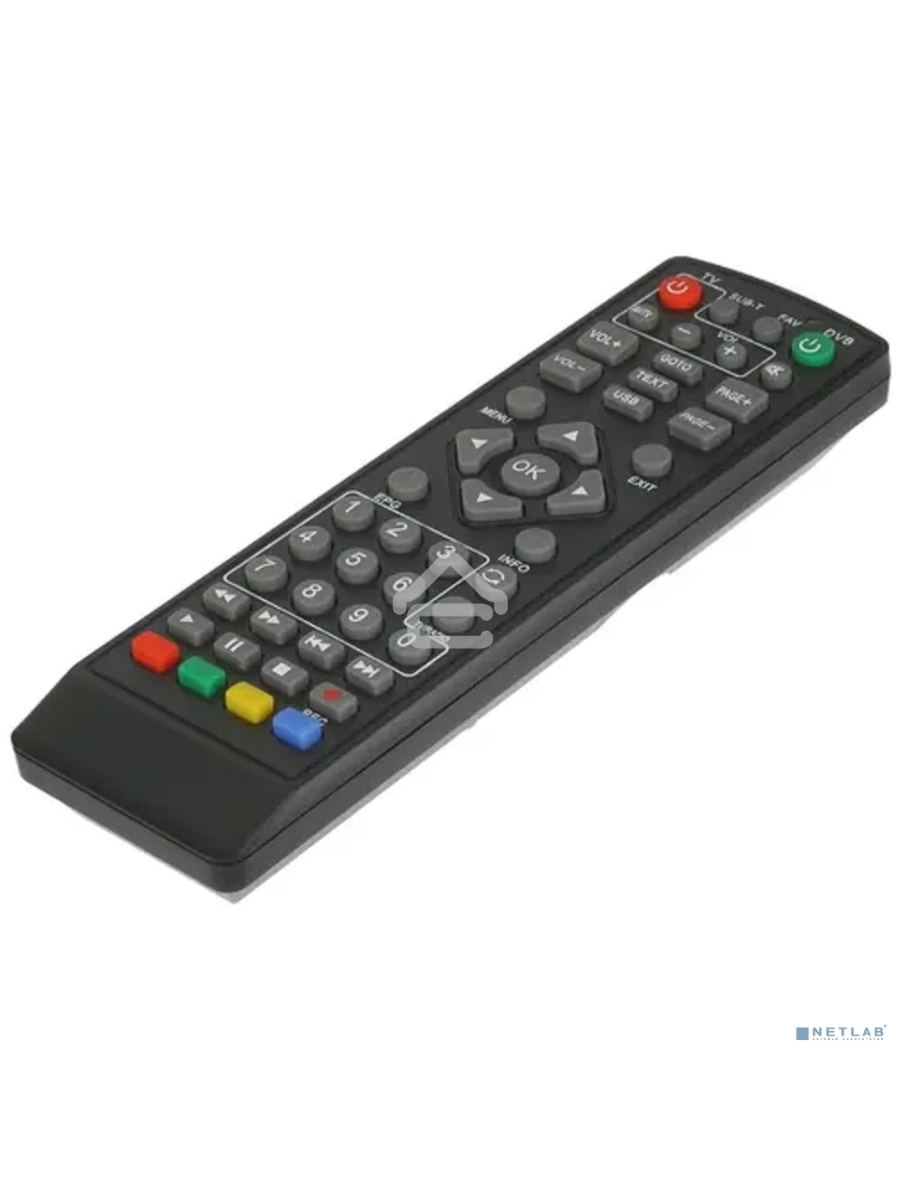 Пульт универсальный Rexant для DVB-T2 с функцией управления телевизором (RX-DVB-014)