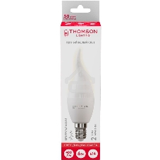 Лампа светодиодная Hiper THOMSON LED TAIL CANDLE 6W 480Lm E14 3000K TH-B2025