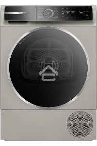 Сушильная машина Bosch WQB245BXME серый, 9 кг, сушка - конденсационная, программ - 14, 59.8 x 84.2 x 66.2 см