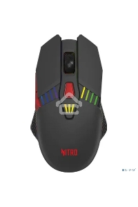 Мышь беспроводная Acer Nitro OMR305 черный, 3200 dpi, радиоканал, Bluetooth, USB, кнопки - 8