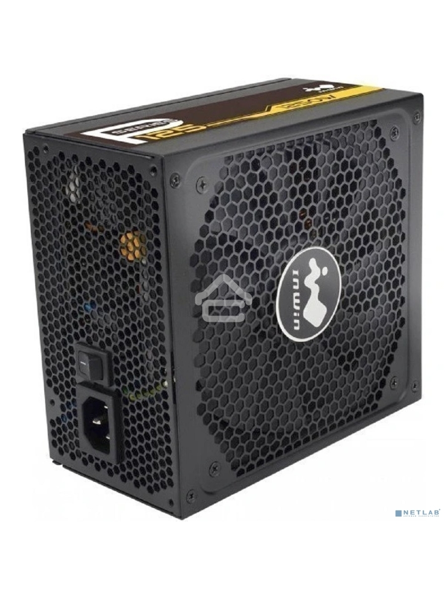 Блок питания Inwin / Powerman P125 IW-PS-P1250W, 1250Вт, 80 PLUS Gold, 135мм, модульный, черный