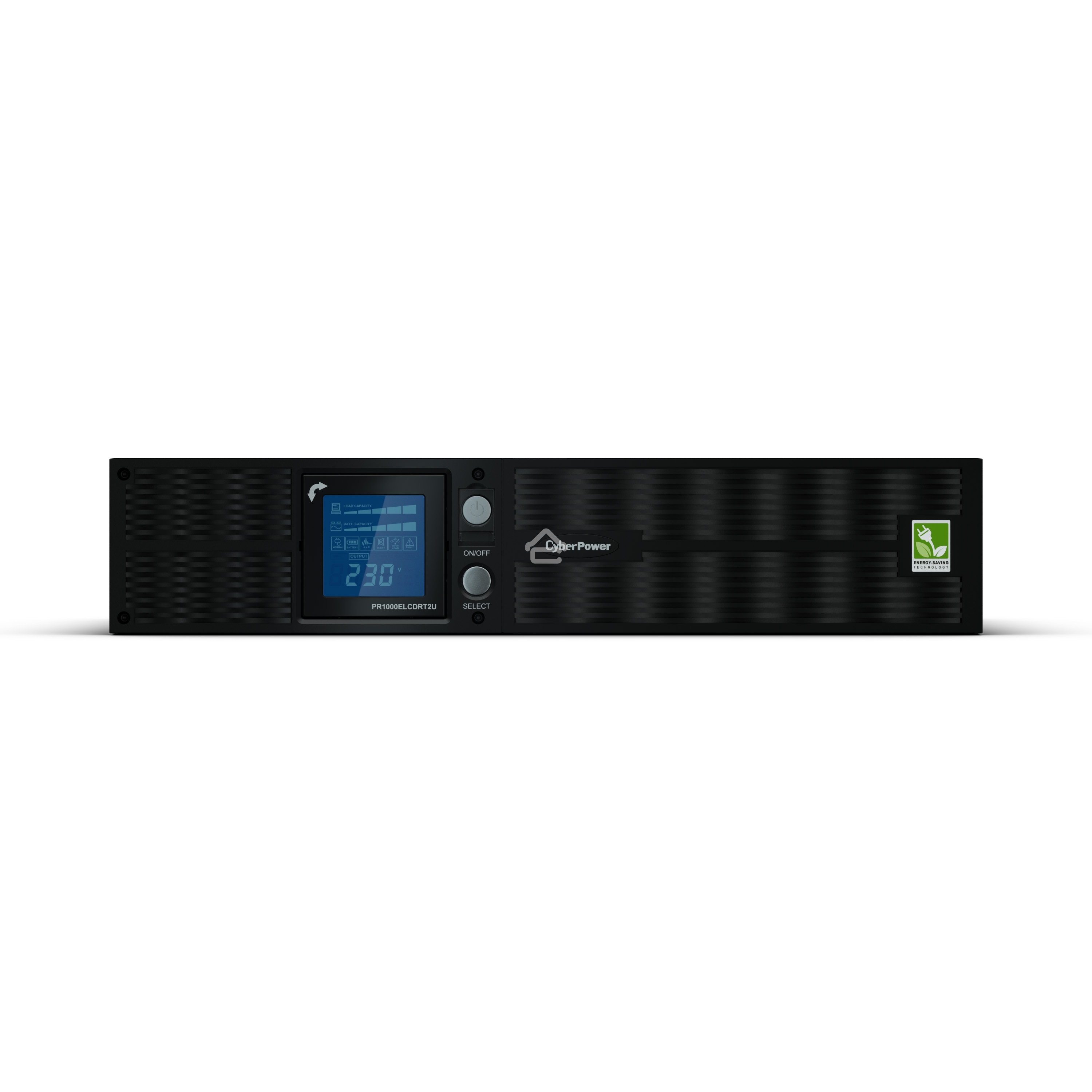 Источник бесперебойного питания CyberPowerLine-Interactive PR1000ELCDRT2UA 1000VA/900W USB/RS-232/Dry/EPO/SNMPslot/RJ11/45 (8 IEC С13)
