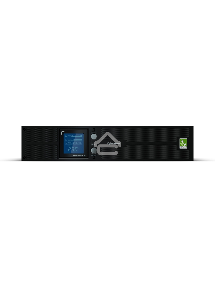 Источник бесперебойного питания CyberPowerLine-Interactive PR1000ELCDRT2UA 1000VA/900W USB/RS-232/Dry/EPO/SNMPslot/RJ11/45 (8 IEC С13)