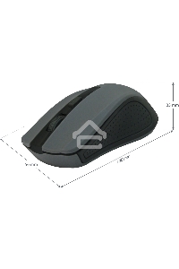Мышь беспроводная Defender Accura MM-935 серый, 1600 dpi, радиоканал, USB, кнопки - 4