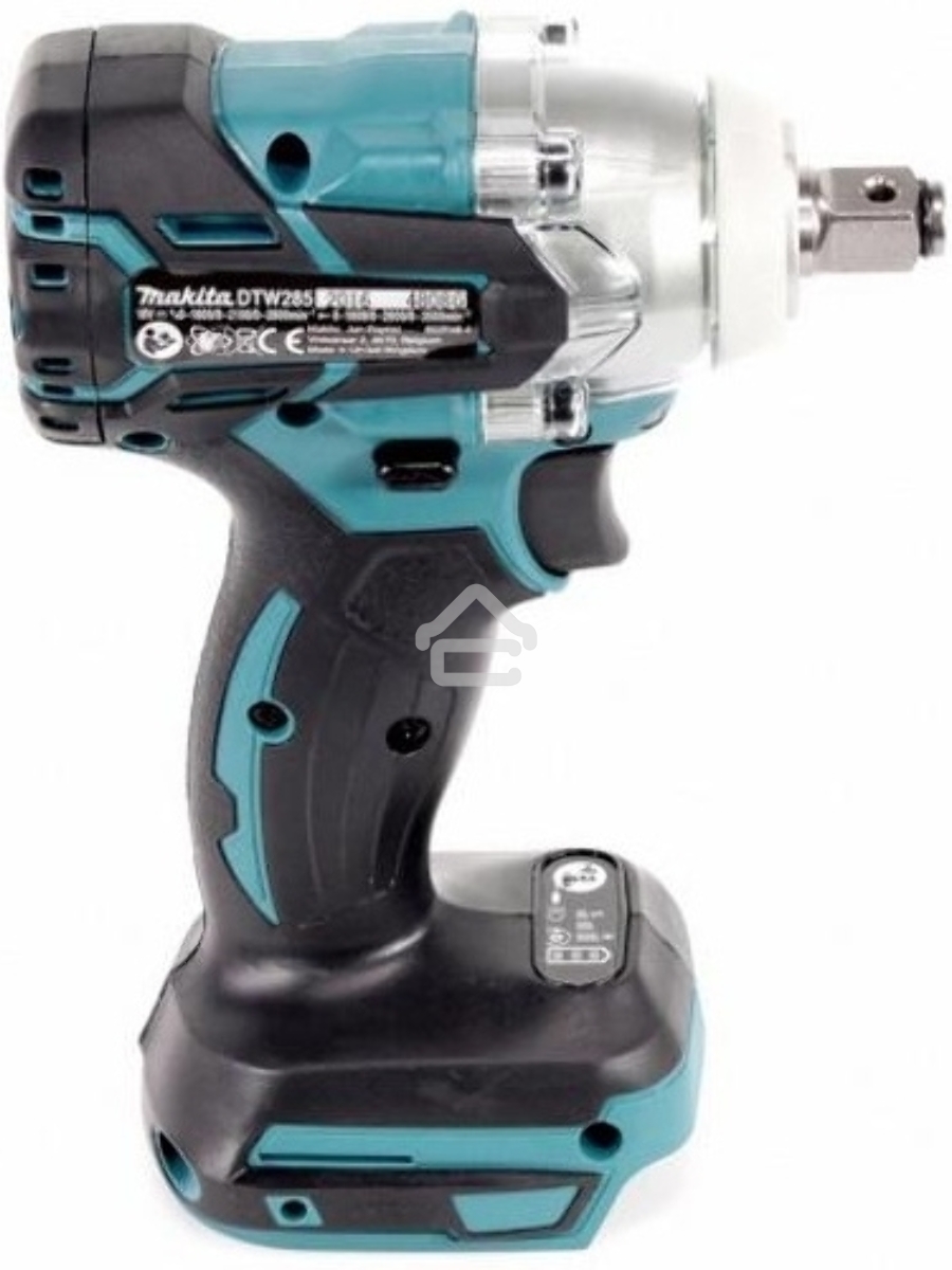 Гайковерт акк MAKITA DTW285Z18В, Li-ion, 0-1800\2600\3500у\м, 280Нм, квадр1\2
