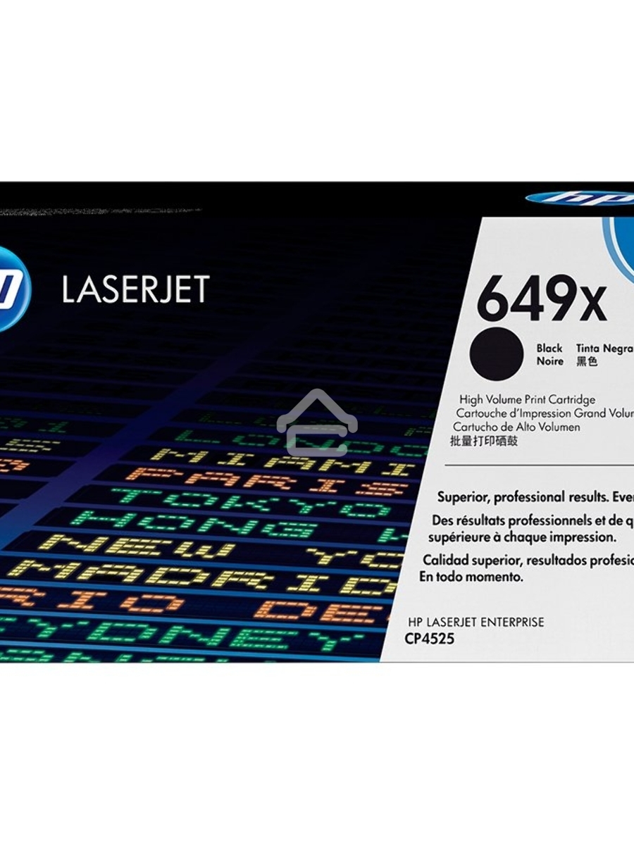 Картридж лазерный HP CE260X черный для CLJ CP4525 17000стр.