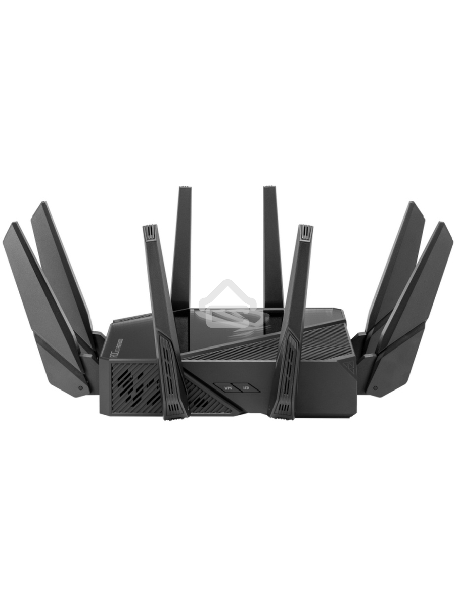 Роутер ASUS ROG GT-AXE16000 802.11 a/b/g/n/ac/ax до 1148 + 4804Мбит/c, 2,4 + 5 гГц, 8 антенн, USB, GBT LAN ; 90IG06W0-MU2A10