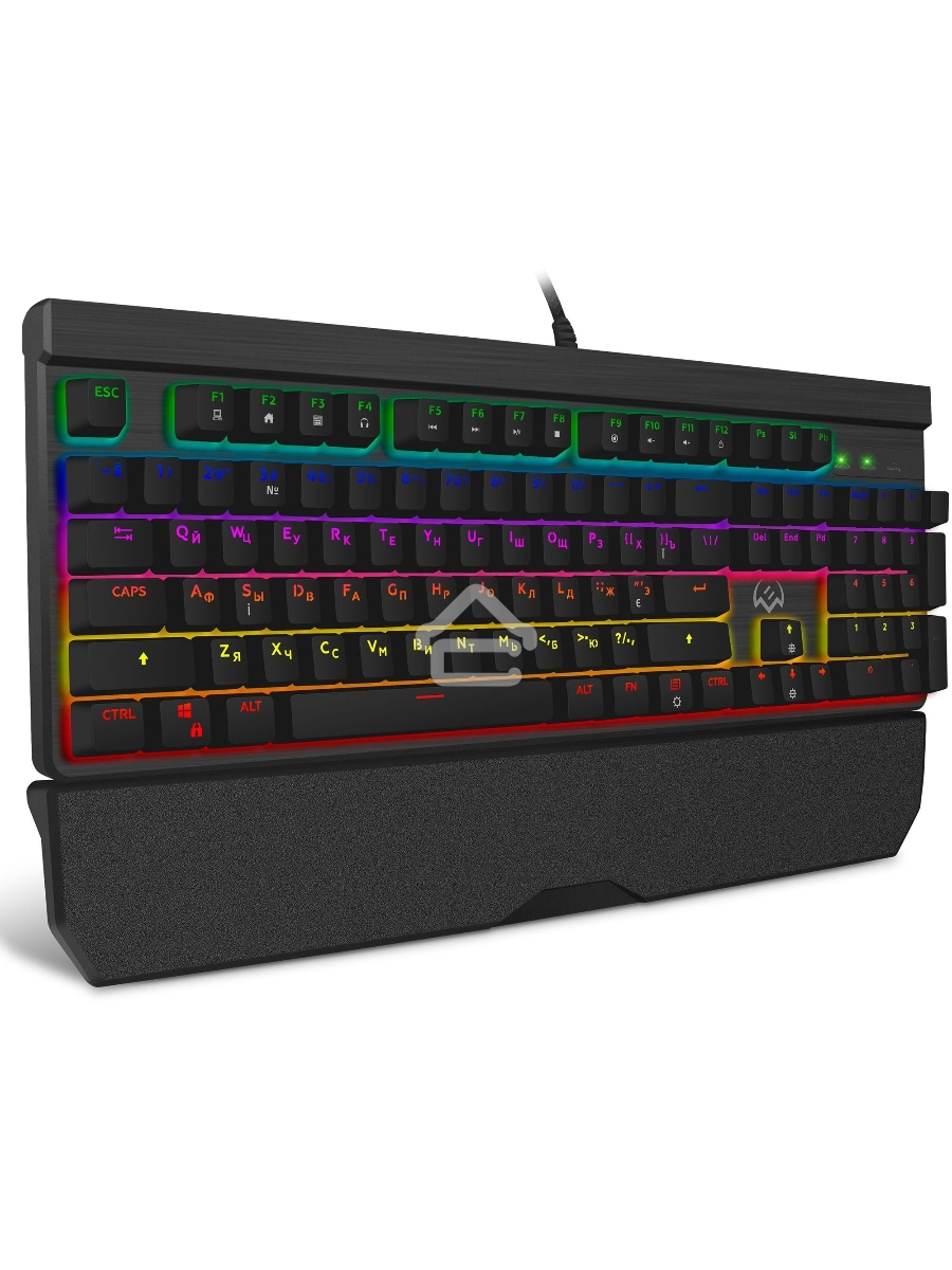 Игровая клавиатура SVEN KB-G9500 (Outemu Blue switches, USB, 104кл, ПО, RGB-подсветка)