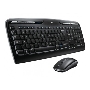 Клавиатура + мышь Logitech MK330 клав:черный мышь:черный USB беспроводная Multimedia