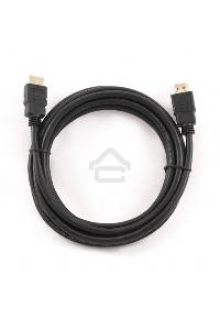 Кабель Cablexpert HDMI CC-HDMI4-15, 19M/19M, v2.0, медь, позол.разъемы, экран, 4.5м, черный, пакет