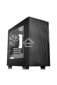 Компьютерный корпус Thermaltake Versa H18 Window черный без БП mATX 2xUSB2.0 1xUSB3.0 audio bott PSU