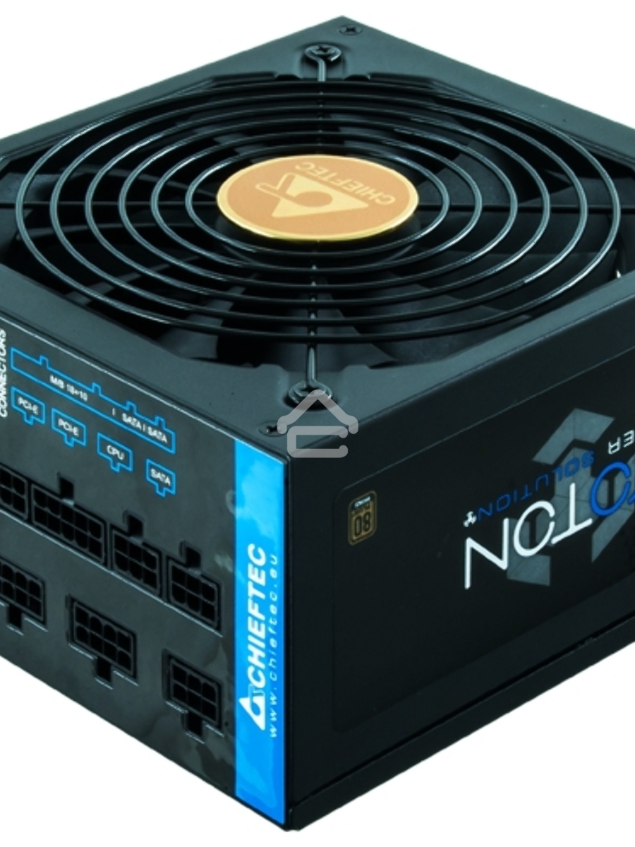 Блок питания Chieftec Proton BDF-650C, 650Вт, 80 PLUS Bronze, 140мм, модульный, черный