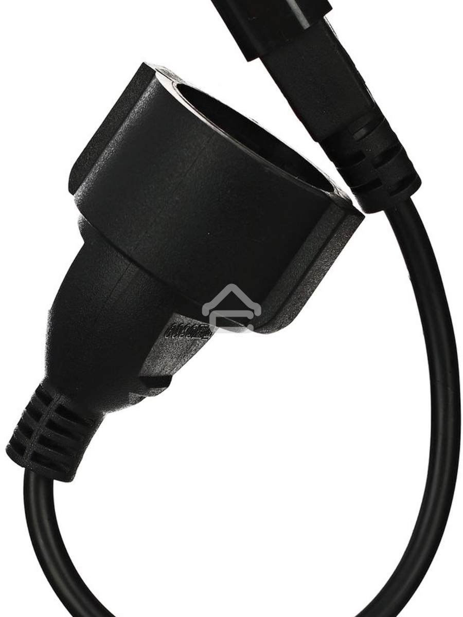 Кабель-переходник UPS->розетка VCOM (IE-320 C14 to Socket Type-F) 3Gx0,75mm VDE <CE002>