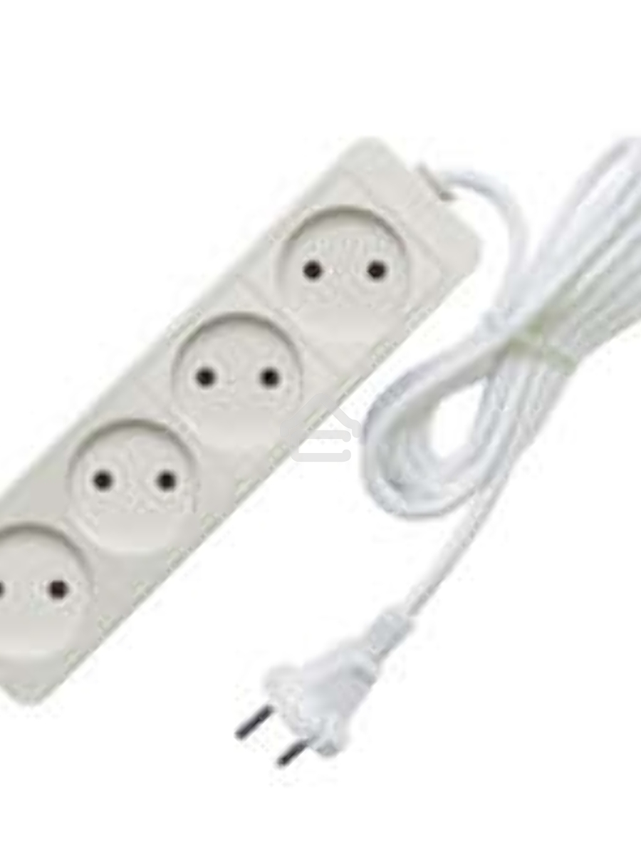 Удлинитель 4х1.5м без заземл. 10А IP20 2.2кВт Союз 481S-1401