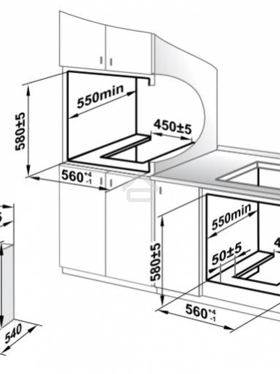 Газовый духовой шкаф Gefest 601-01 К, встраиваемый