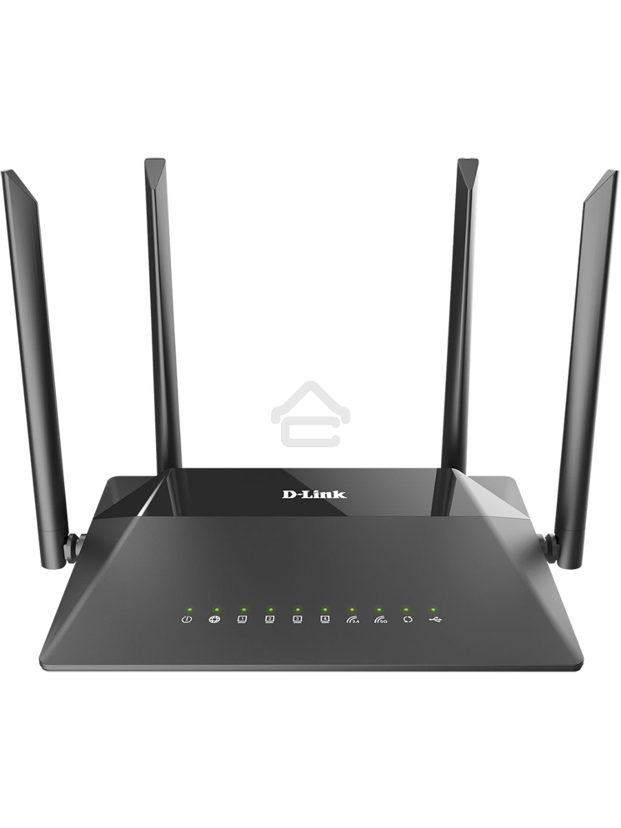 Беспроводной двухдиапазонный гигабитный маршрутизатор D-Link DIR-853/URU/R3A AC1300 Wave 2 с поддержкой технологии MU-MIMO, 3G/LTE и USB-портом 3.0