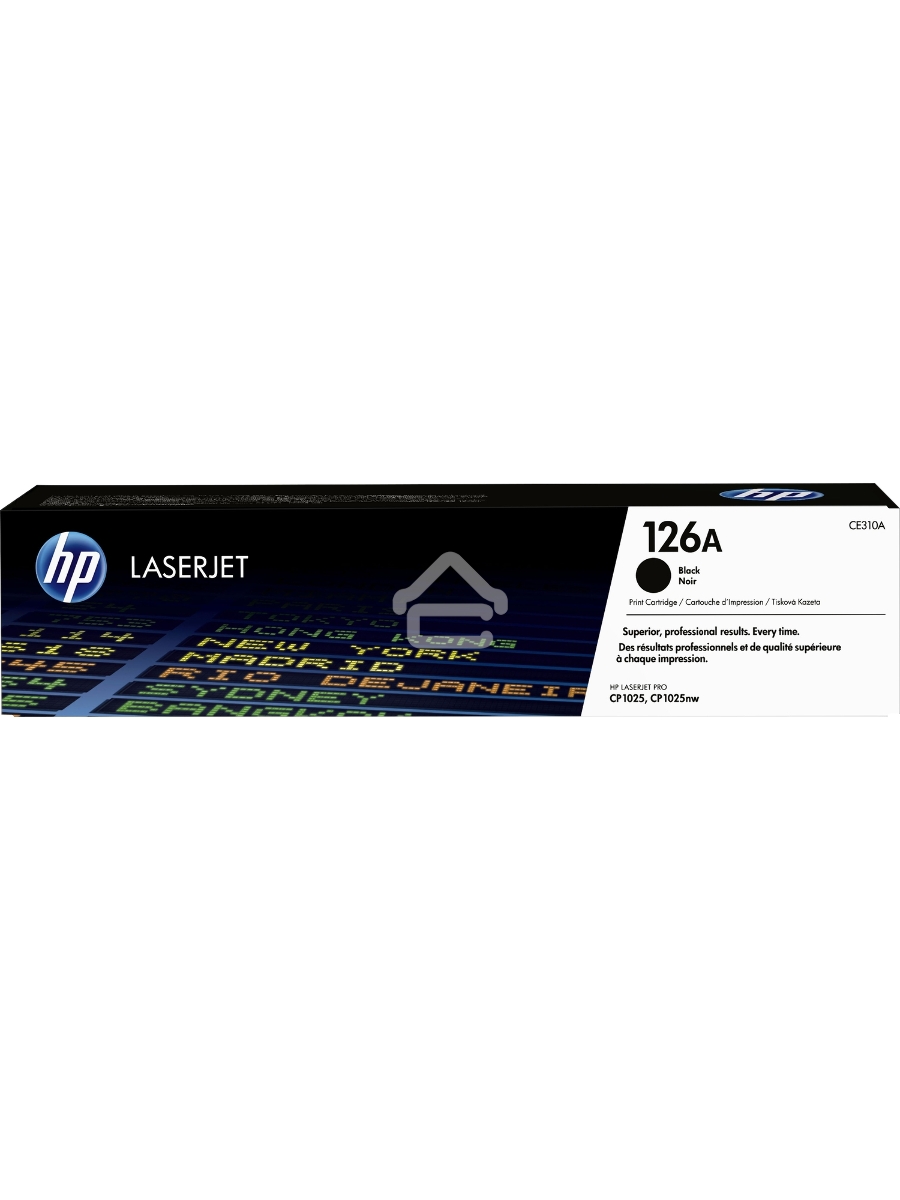 Картридж лазерный HP CE310A черный LaserJet Pro CP1025 (1200стр.)