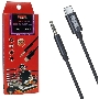 Кабель-переходник акустический Premier CQ002 USB Type-C (m)/Jack 3.5 (m) 1м. черный
