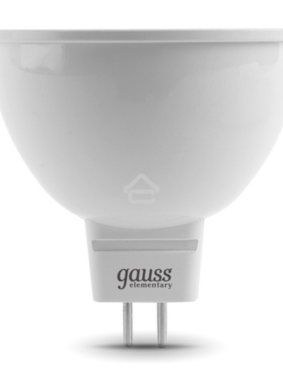 Лампа GAUSS LED Elementary 13526 MR16 GU5.3 5.5W 4100К1/10/100