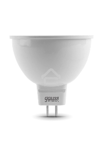 Лампа GAUSS LED Elementary 13526 MR16 GU5.3 5.5W 4100К  1/10/100