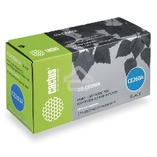 Картридж лазерный Cactus CS-CE260A черный (8500 стр.) для HP Сolor LaserJet CP4025/CP4525/CM4540