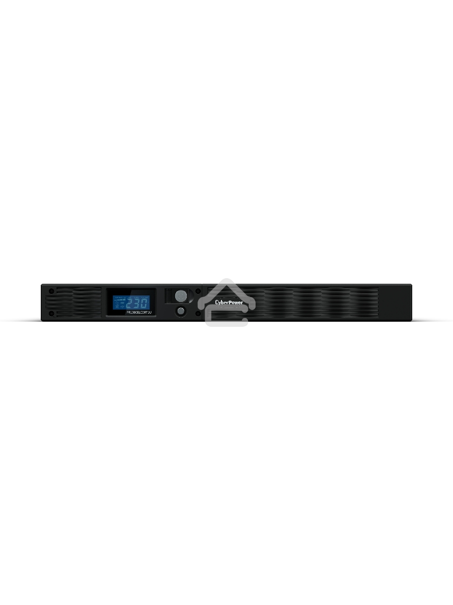 Источник бесперебойного питания Line-Interactive CyberPower PR1000ELCDRT1U 1000VA/800W USB/RS-232/EPO/SNMPslot (6 IEC С13)