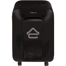 Шредер Fellowes PowerShred LX200 черный (секр.P-4)/перекрестный/12лист./22лтр./скрепки/скобы/пл.карты
