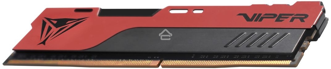 Оперативная память Patriot Viper Elite II, DDR4, 4GB (1x4 GB), 2666 MHz, CL16, DIMM, радиатор, красный