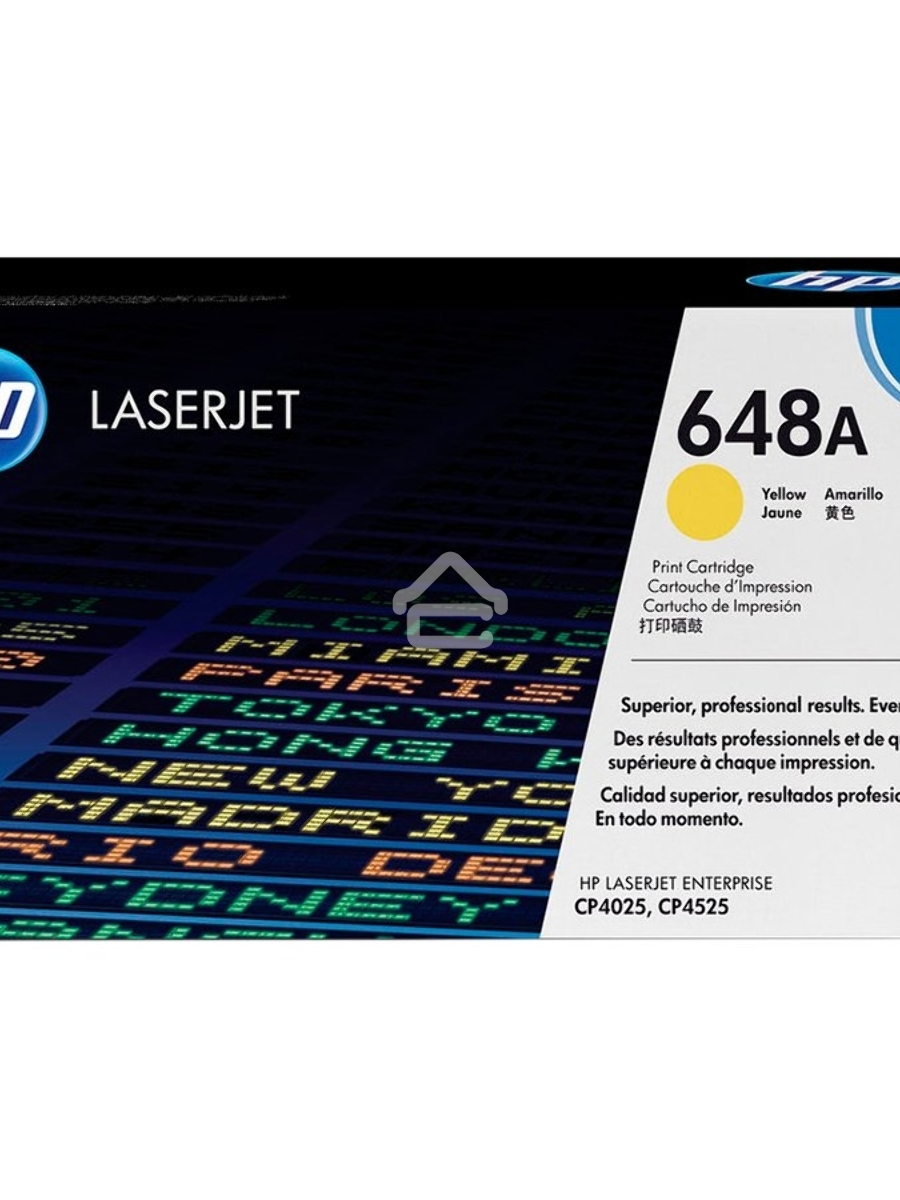 Картридж лазерный HP CE262A желтый для CLJ CP4025/CP4525 11000стр.