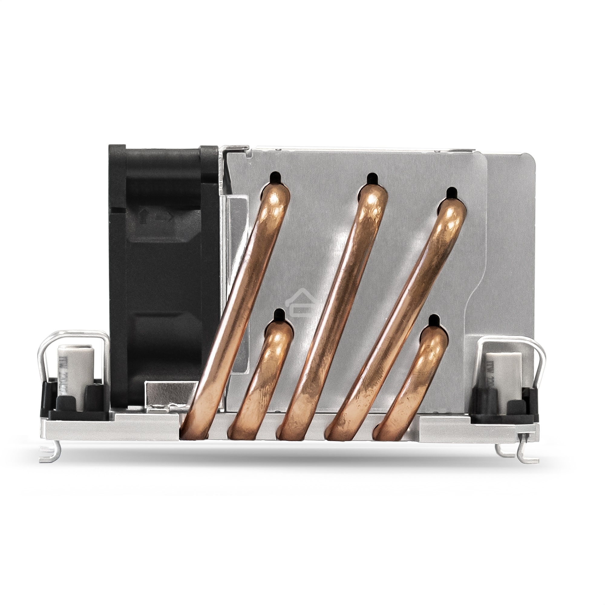 Кулер для процессора ExeGate ESNK-P0078AP4.PWM.2U.4189.Cu серебристый, 60 мм, алюминий/медь, 8000 об/мин, 54.3 дБ, 4 pin, 300 Вт, 66.3 мм