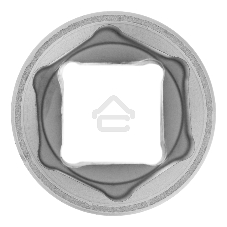 Головка торцевая Matrix, 19 мм, 6-гранная, CrV, под квадрат 1/2