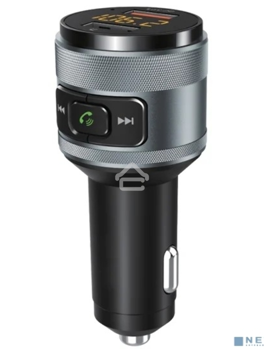 Автомобильный FM-модулятор Ritmix FMT-A707 черный MicroSD BT USB