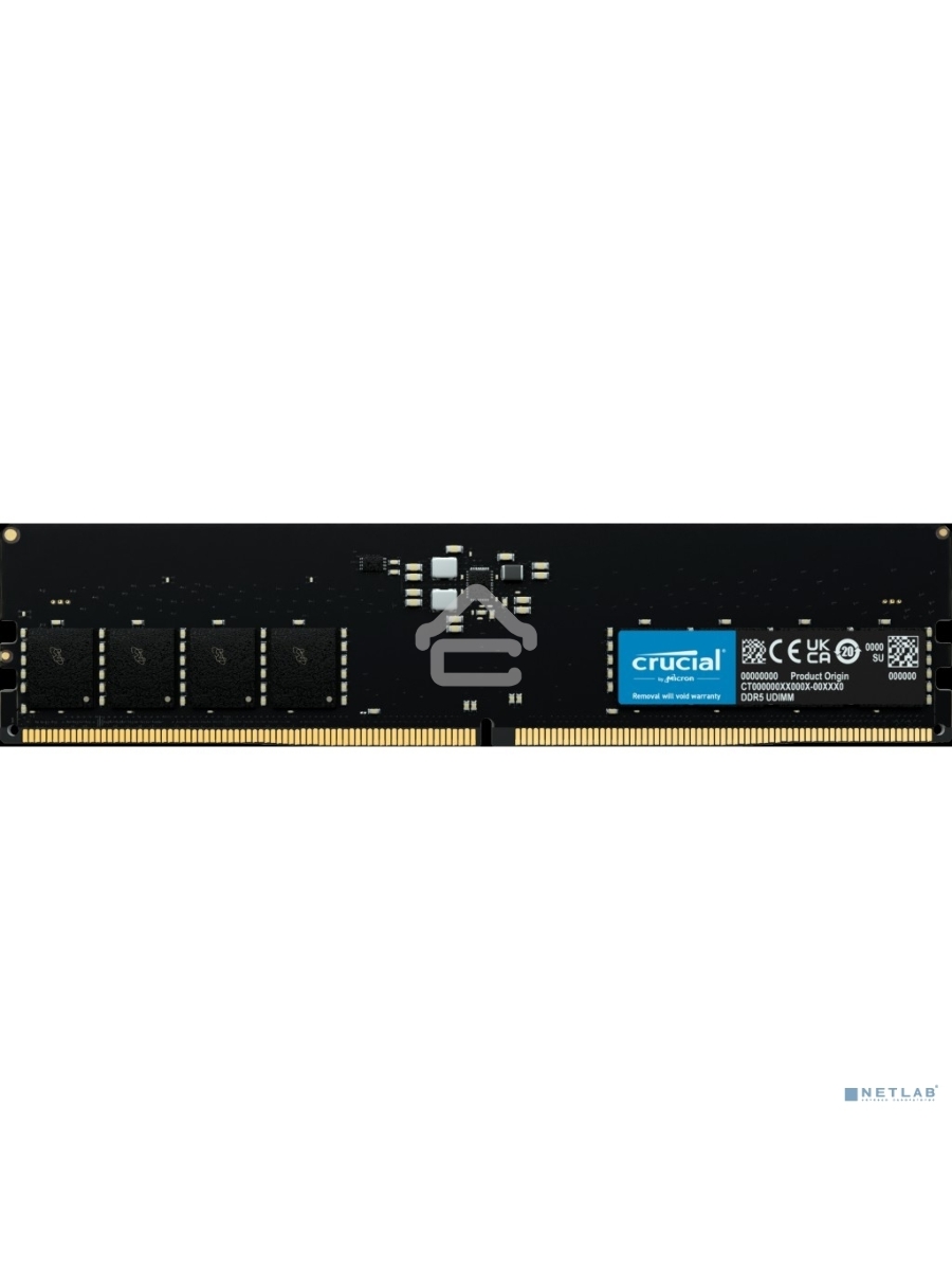 Оперативная память Crucial CT32G48C40U5, DDR5, 32GB (1x32 GB), 4800 MHz, CL40, DIMM