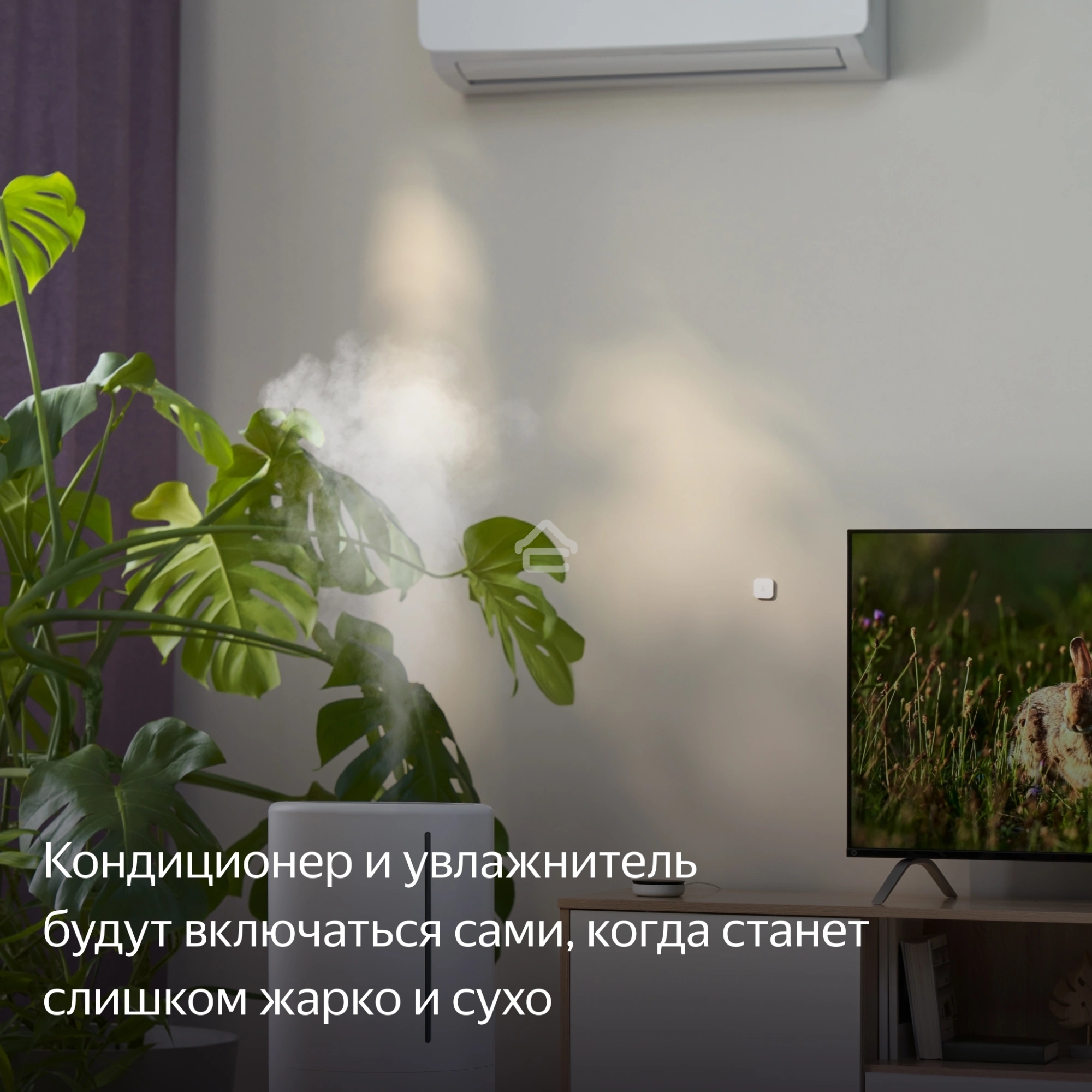 Датчик температуры и влажности, Яндекс, Zigbee YNDX-00523