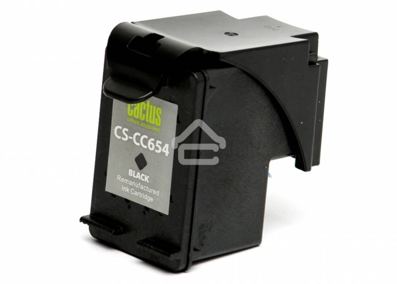 Картридж струйный Cactus CS-CC654 черный для №901 HP OfficeJet-4500/J4580/J4660/J4680 (18мл)