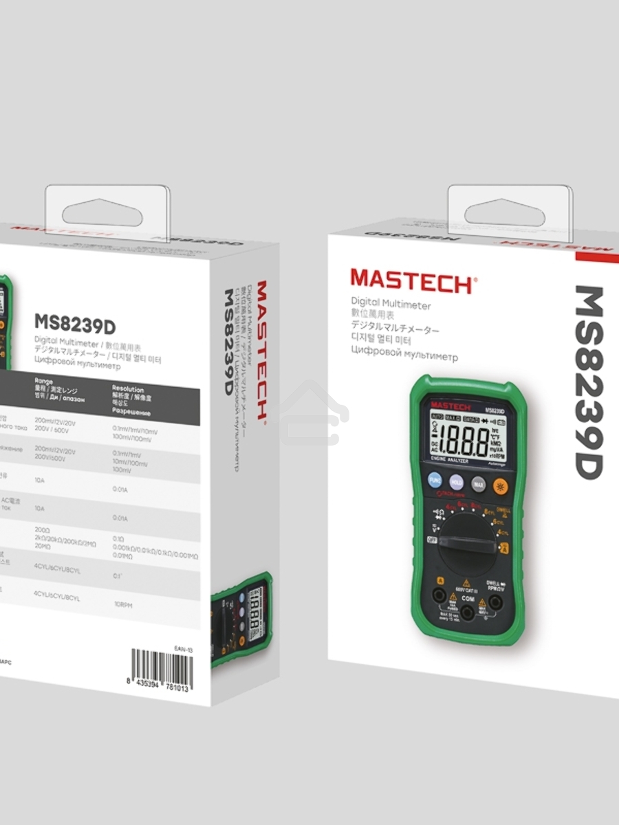 Автомобильный мультиметр MASTECH MS8239D
