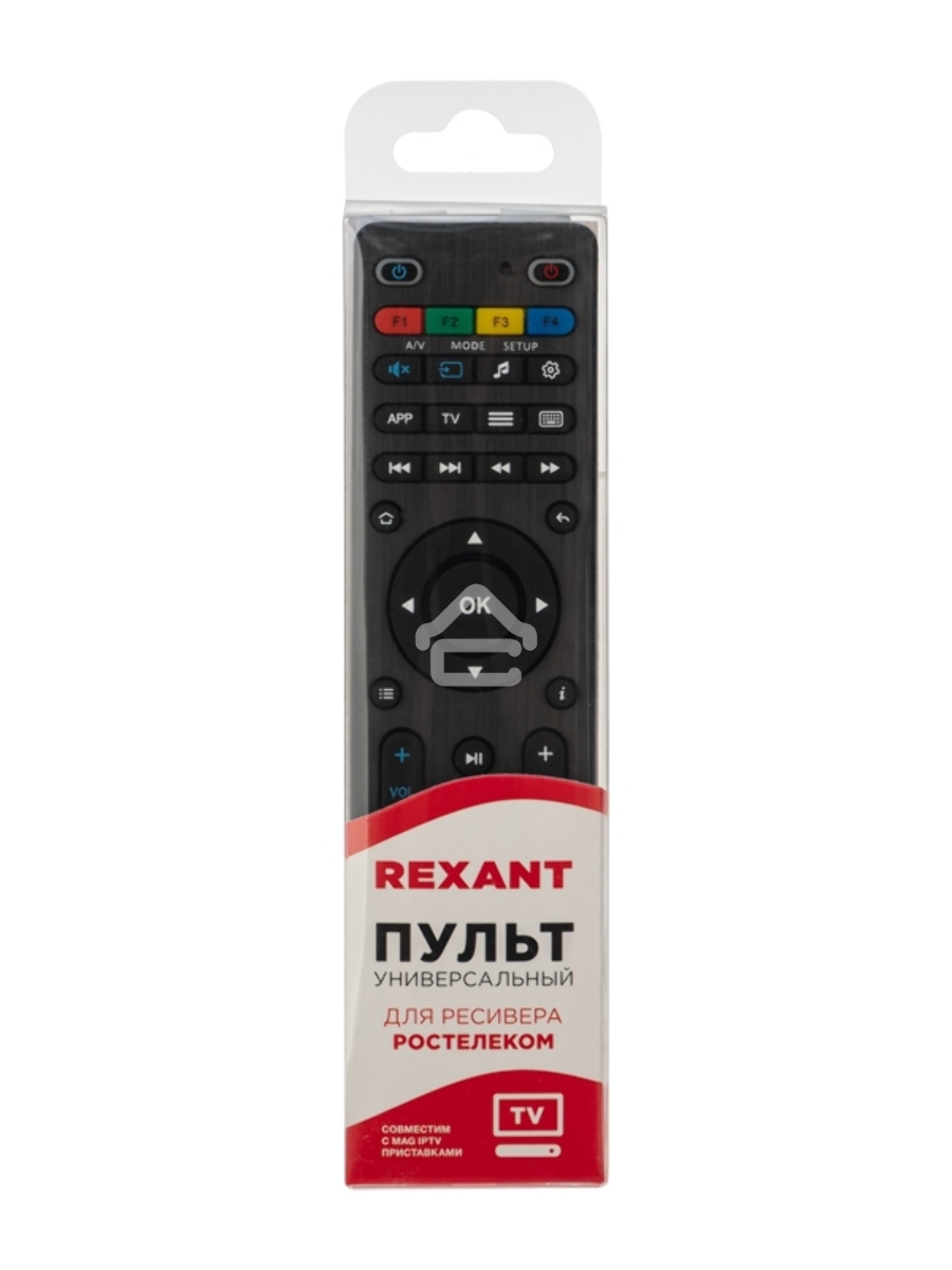 Универсальный пульт дистанционного управления Rexant для ресивера Ростелеком