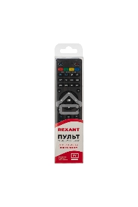 Универсальный пульт дистанционного управления REXANT для ресивера Ростелеком