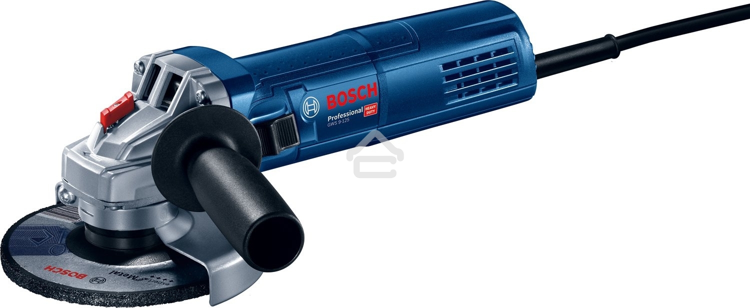Угловая шлифовальная машина Bosch GWS 9-125 S 900Вт 11000об/мин рез.шпин.:M14 d=125мм