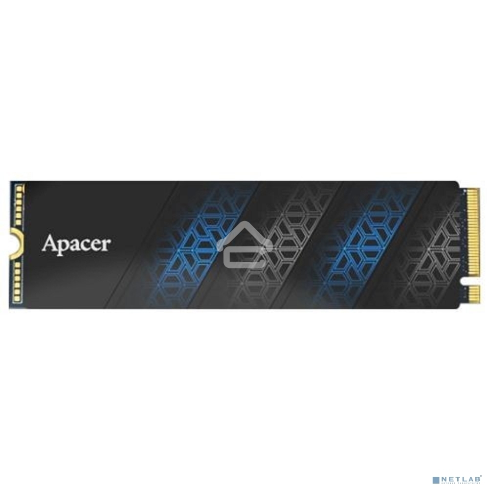 Накопитель SSD Apacer AS2280P4U PRO, 1Tb, M.2 2280, PCIe 3.0 x4, NVMe, R/W 3500/3000