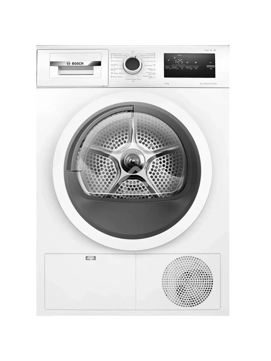 Сушильная машина Bosch WTN86211ME белый, 8 кг, сушка - конденсационная, программ - 13, 59.8 x 84.2 x 61.3 см